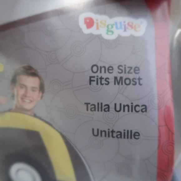 Pokémon Pokeball Ultra Ball 8+ Child's One Size Pop Open Halloween Costume - Picture 4 of 6